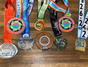 8 Georgia Marathon Finishers Medals 2012-2020 - Picture 1 of 18