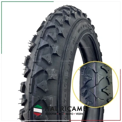 COPERTURA BICI JUNIOR 12 x 1/2 X 1.75 47 203 DEESTONE TACCHETTATO - Bild 1 von 4