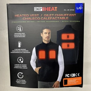 32 Degrees Rechargeable Heated Vest, Large - Picture 1 of 2