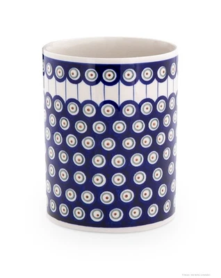 Original Bunzlauer Keramik 1,9L Vase "Sophia" Ø13xH17,6cm Blumenvase Dekor 8 - Bild 1 von 3