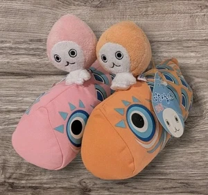 2 Pichon Kun Plush Taito Stuffed Animal Daikin Carp Fish Pastel Tags Prize Toys - Picture 1 of 21