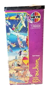 Vintage Heye 2000 Piece Jigsaw Puzzle With Poster Surf Fever Blachon 1991 Rare - Picture 1 of 10