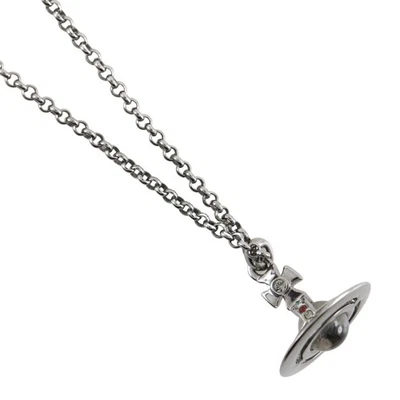 Vivienne Westwood Nuevo Collar Petit Orb NUEVO PETITE ORB Latón 7g Mujer Foto 1 de 4