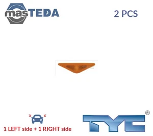 18-5759001 INDICATOR LIGHT BLINKER LAMP PAIR LATERAL INSTALLATION TYC 2PCS NEW - Picture 1 of 5