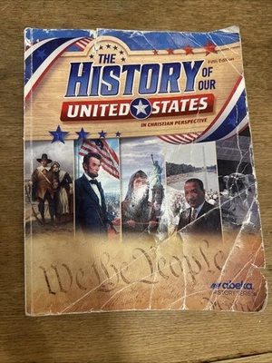 Abeka The History of Our United States 5th Edition Student Textbook - Acceptable - Image 1 of 2
