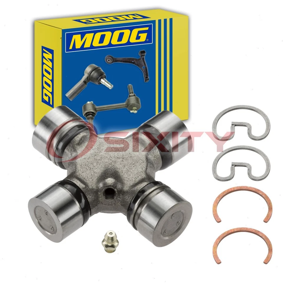 MOOG Rear Driveshaft at Rear Axle Universal Joint for 1999-2006 Chevrolet bl - Image 1 of 4
