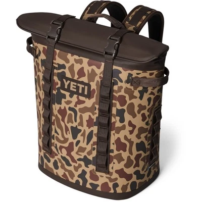 US Stock YETI Hopper M20 2.0 Backpack Soft Cooler Wetlands Camo - Image 1 of 4