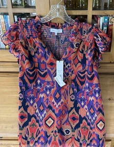 Willa Story Medium Women’s Multicolor Blouse - Picture 1 of 4