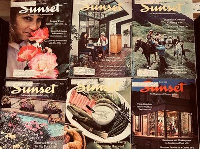 Vintage Sunset Magazines 1982 Jan-Dec, Set of 12 - Image 1 of 2