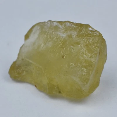 ROUGH Earth Mined NATURAL 38.00 Ct Lemon Topaz Uncut Loose Gemstone  - Image 1 of 4
