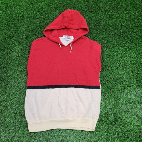 OFF WHITE Felpa con cappuccio donna MOD Colorblock vintage anni 90 media 19x25 avorio