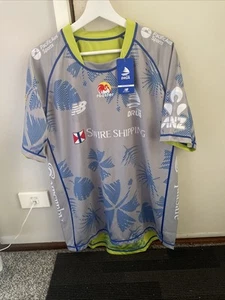 Fijian Drua Super Rugby 2024 Reversible Training Jersey Size XL / Extra Large - Picture 1 of 8