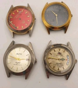 Lot of watches for parts, mechanical parts 4pcs USSR - Picture 1 of 22