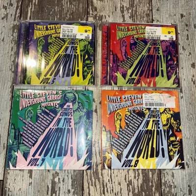 Little Steven’s Underground Garage The Coolest Songs In The World Lot 5 6 7 8 CD - Image 1 of 4