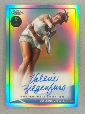 Valerie Ziegenguss - 2021 Topps Tennis - #CA-NR - Auto /50 - HOF - Image 1 of 2