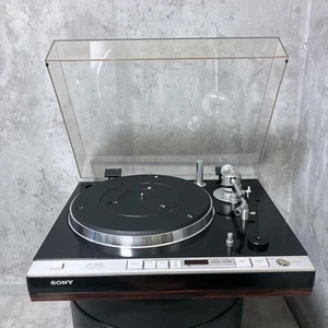 SONY PS-X65C Computer controlled fully Automatic Stereo Turntable System Black - Picture 1 of 12