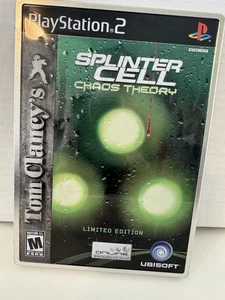 Splinter Cell Chaos Theory (Steelbook Collector's Edition) Xbox CIB Complete - Picture 1 of 4