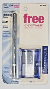EXPERTWEAR DEFINING LINER 04 SLATE GRAY/EXPERTWEAR EYE SHADOW 80 GREY MATTERS - Picture 1 of 1