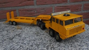 SOLIDO tracteur BERLIET T12 Convoi transport Exceptionell jaune 1:50 - Photo 1/8