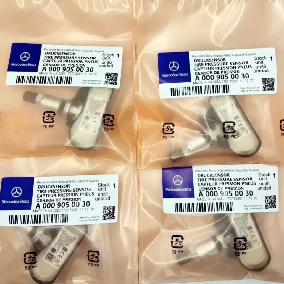 4PCS For Mercedes W205 W212 Engine TPMS Tire Pressure Sensor OEM A0009050030 - Image 1 of 4