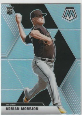 2020 Panini Prizm Mosaic RC Adrian Morejon San Diego Padres #52 - Image 1 of 2