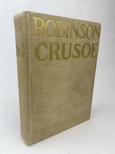 THE LIFE & STRANGE SURPRISING ADVENTURES OF ROBINSON CRUSOE. Noel Pocock Illust. - Picture 1 of 23