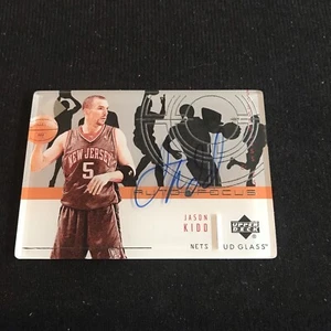2002-03 Upper Deck UD Glass Jason Kidd Auto Focus Auto Autograph #JK Nets - Picture 1 of 2