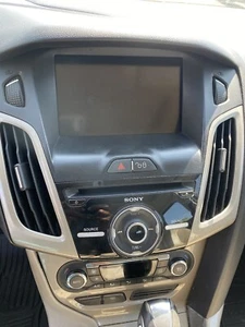 12-18 Ford Focus Front Radio Stereo Display Face SONY Control Unit Headunit - Picture 1 of 8