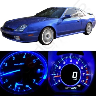 Paquete LED azul cuadro de instrumentos medidor bombilla para Honda Prelude 1997-2001 Foto 1 de 4