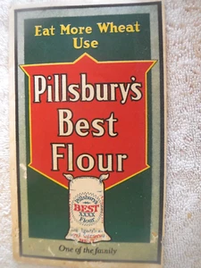 Carpeta de recetas de 1920 "Pillsbury's Best Harina" Minneapolis con algunos agujeros - Imagen 1 de 5