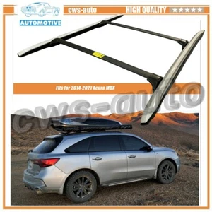 4PCS Fit forAcura MDX 2014-2021 Aluminum Crossbar Roof Rail Rack Cagro Carrier - Picture 1 of 10