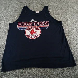 Vintage Boston Red Sox Champion Tank Top Men’s Large Dark Blue MLB 80s Made USA - Picture 1 of 6