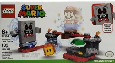LEGO Super Mario Whomp’s Lava Trouble Expansion Set 71364 Building Multicolor  - Image 1 of 4