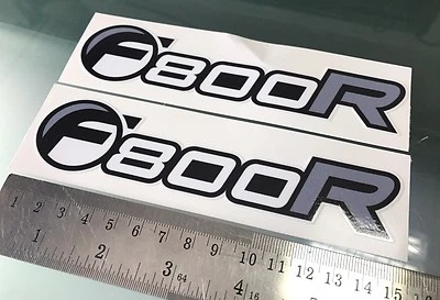 Calcomanías/pegatinas F800R para BMW F800 R (par) (cualquier color) Foto 1 de 3