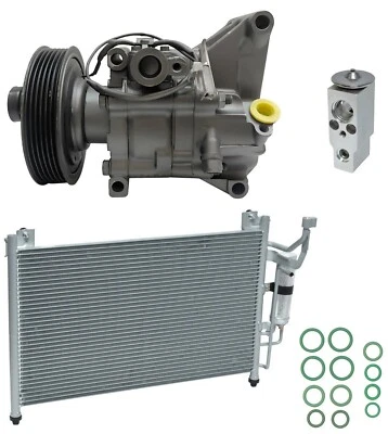 Kit de compresor de CA remanufacturado RYC con condensador ED89A para Mazda 2 1,5 L 2013 Foto 1 de 4