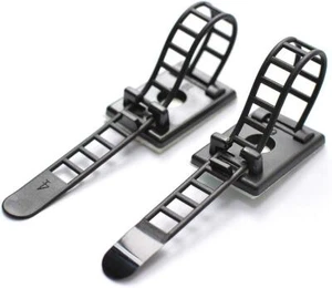 100wire organizer adjustable cable tie fixed seat network cable routing artifact - Afbeelding 1 van 5