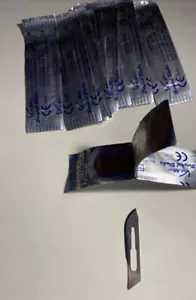 NUEVO Lote de 10 hojas de bisturí #20 para corte hobby - Imagen 1 de 5