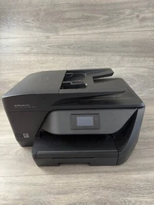 HP Office Jet 6958 All-In-One Wireless Printer Scan Copy Fax, Tested Works - Picture 1 of 7