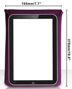 Lenovo M10 Neoprene Tablet Sleeve Case Baby Purple - Picture 1 of 6