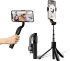 Portable Gimbal with Wireless Remote, Mobile Phone Stabilizer for Vlog Youtuber,