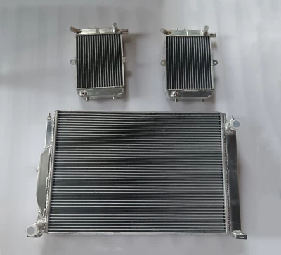 🥇Radiador de aluminio 3 piezas para Audi RS 4 B7 4,2 L V8 2006-2008 Foto 1 de 4