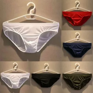 Stylish Men's Sheer Mesh Thongs Underwear Low Rise Bikini Gstring Short - Picture 1 of 27