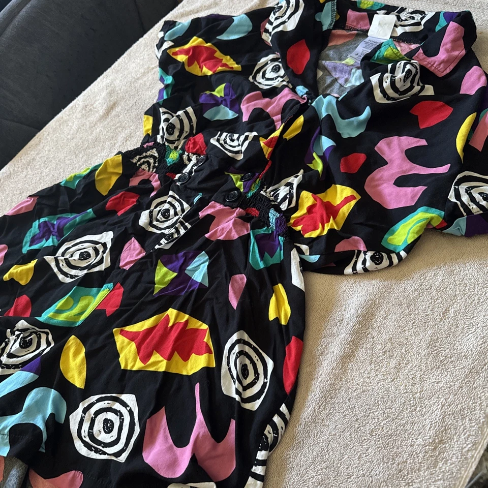 Mameluco Spirit Halloween Stranger Things Eleven’s Mall negro multicolor talla M Foto 1 de 4