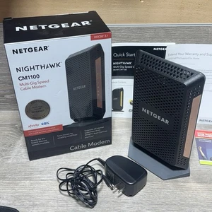 NETGEAR NIGHTHAWK CM1100 Cable Modem DOCSIS 3.1 Multi-Gig Speed Modem - Afbeelding 1 van 12