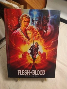 *Flesh + Blood (1985) (Blu-ray/DVD, 2024) Media Book Rutger Hauer - Picture 1 of 8