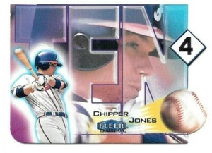 2000 Fleer Baseball TEN-4 Chipper Jones Atlanta Braves #8 - Picture 1 of 1
