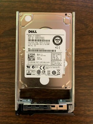 RC34W DELL 900GB SAS 10K 6Gbps SFF Hard Drive Toshiba AL13SEB900 0RC34W - Image 1 of 3