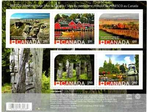 Canada - Scott 2739 - VFNH - Unesco World Heritage Sites - 2014 - Picture 1 of 1