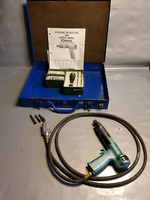 Avvitatore pneumatico Clecomatic avvitatore girevole Cleco USA 88RSAPT-2Q esercito tedesco (20) - Immagine 1 di 4