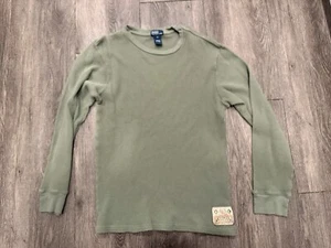 VINTAGE Polo Ralph Lauren American Hunting Goods Thermal Waffle Long Sleeve XL - Picture 1 of 6